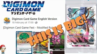 Mulligans & Side Decks are Being Trialled in the Digimon TCG! This is BIG! (Huge Digimon TCG News)