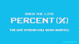 250803 ONEW WORLD TOUR ONEW THE LIVE PERCENT(%) IN SEOUL