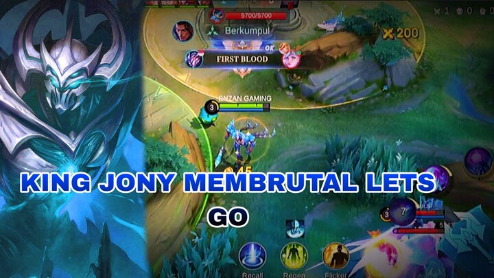 KING JONY MEMBRUTAL LETS GO!!!