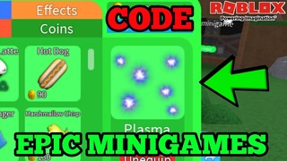 Roblox Epic Minigames Code 2019 (November)