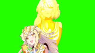 特利迦：前辈的光芒好强大♡～