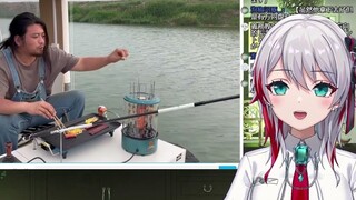 Japanese natural sister was shocked by the handmade amphibious fishing RV