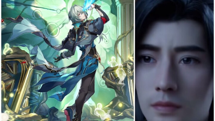 The voice actor of Na Ke Xia, Mr. Qian Wenqing... Damn! Han Li