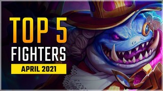 Top 5 Best Fighter Heroes in April 2021 | Bane is Back to Meta! Mobile Legends