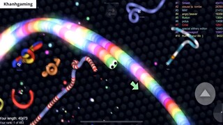 Slither.io A.I. 100,000+ Score Epic Slitherio Gameplay #89 6