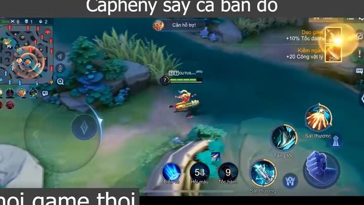 Capheny sấy cả bản đồ p2 #choigamethoi