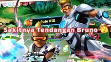 Bruno Gak main main soal berdamage !