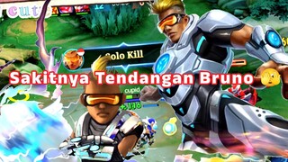 Bruno Gak main main soal berdamage !