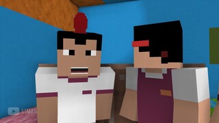 Upin & Ipin - Rindu Opah 2 (Minecraft Animation)