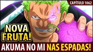 A AKUMA NO MI PARA ZORO!! ESSE É O PEDIDO BIZARRO DO ESPADACHIM PARA VEGAPUNK!! - ONE PIECE 1062