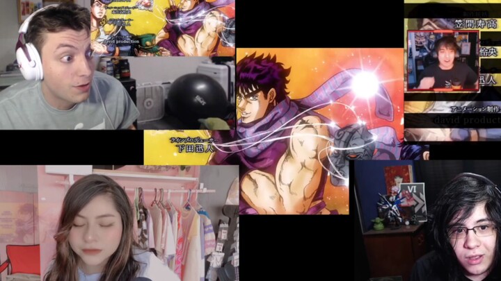 【开黑版】老外看JOJO第六部石之海OP3(第二版本)