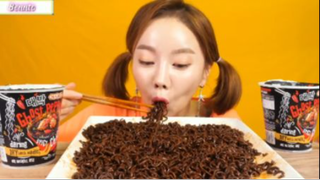 Mì ghost pepper - mì ma tiêu siêu cay khóc nhè phần 1 #mukbang