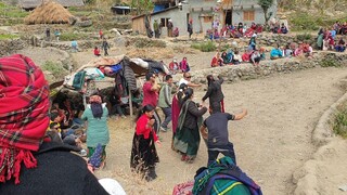 मगर पञ्चेबाजामा धमाकेदार नाच । dance in Magar Panchebaja from Kholesbang Nepal