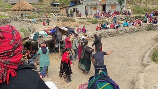 मगर पञ्चेबाजामा धमाकेदार नाच । dance in Magar Panchebaja from Kholesbang Nepal