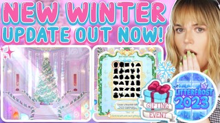 NEW WINTER UPDATE IS OUT NOW IN ROYALE HIGH! NEW CHRISTMAS REALM! NEW ADVENT! 🏰 Royale High ROBLOX