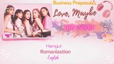 Love, Maybe (사랑인가 봐) Lyrics/가사 [Han|Rom|Eng] SECRET NUMBER(시크릿넘버) Business Proposal OST (사내맞선 OST)