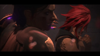 Vi เผชิญหน้ากับ Sevika อาร์เคน ละตินสเปน