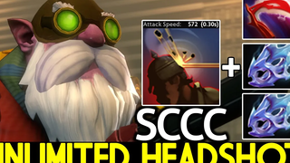 SCCC Sniper เฮดช็อตไม่จำกัดด้วยความเร็วสูงสุดในการโจมตี Dota 2