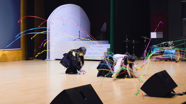 ｜Putaran Kehidupan Segera Dimulai｜Membawakan tarian moe yang menghentak di sekolah— pita warna-warni