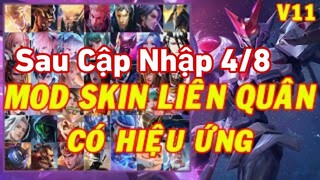 Hướng Dẫn Mod Full 32 Skin Liên Quân V11 Sau Cập Nhật 4/8 Full Hiệu Ứng Kĩ Năng Âm Thanh