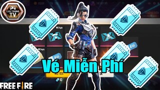 [Garena Free Fire] Liệu 80 Vé Miễn Phí Có Ra Trang Phục Cảnh Sát Thiên Hà | Lưu Trung TV