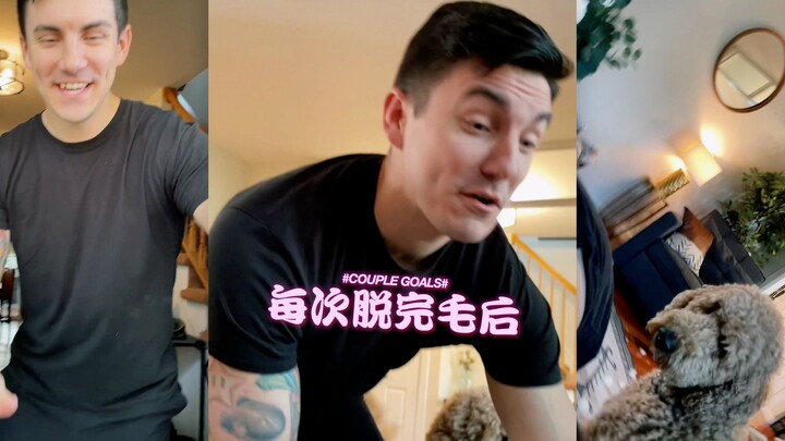 Every time I finish waxing, my husband always...