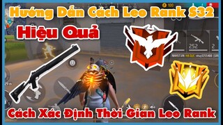 (Free Fire) Hướng Dẫn Thủ Thuật Leo Rank Sinh Tồn Mùa 32 Hiệu Quả | Huy Gaming