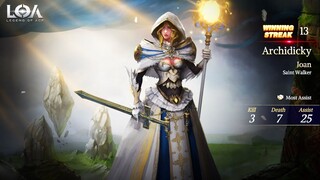 New Skin Joan Saint Walker Review And Gameplay - Legend Of Ace (LOA)