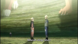 Moment sedih ketika perpisahan Naruto dengan Minato Ayahnya