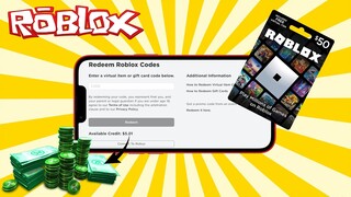 สอนเติม Roblox Gift Card ในมือถือ รับไอเทมสุดพิเศษ! | Roblox