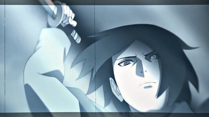 The coldness that Sasuke showed for a moment seemed to have returned to the wind...