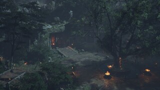 Adegan hutan misterius UE4 - suasana versi baru.