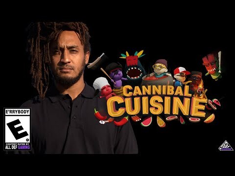 Evil Overcooked?! | Let's Play: Cannibal Cuisine | All Def Gaming