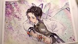 [Watercolor Doujin] Shinobu Kochou