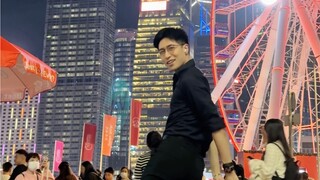 香港街头翻跳maniac