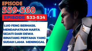 Alur Cerita Swallowed Star Season 2 Episode 533-534 | 559-560 ( English sub )