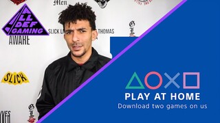 PlayStation announce Play at Home | ADG News | (feat. Khleo Thomas) | All Def Gaming