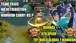 LAGI NYOBAIN BUILD GLOBAL 1 WANWAN MALAH KETEMU PLAYER TOXIC