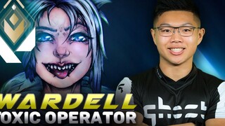 ที่สุดของ Wardell Operator Valorant Montage ไฮไลท์