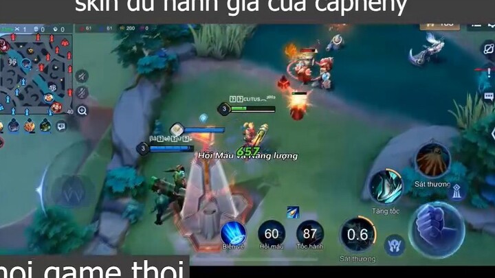 skin du hành gia của capheny p2 #choigamethoi