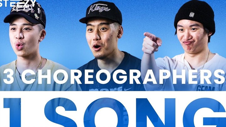 How do three choreographers with different styles interpret the same song? Trevor Takemoto, Devin Po