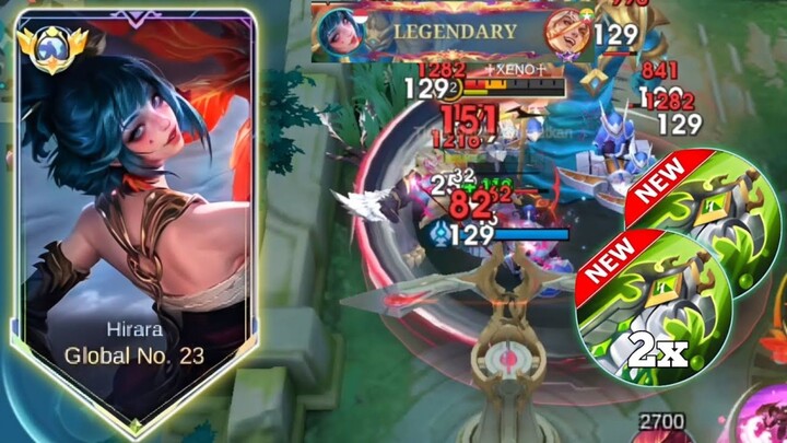 Nyoba 2 BOD Damagenya Oke Juga | Hirara Top Global Gameplay