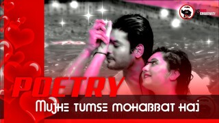 MUJHE TUM SE MOHABBAT HAI POETRY VM BY ASRED