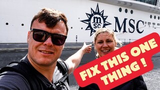 MSC VIRTUOSA GREAT SHIP BUT THEY HAVE TO FIX THIS !!!