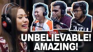 Foreign friends reaction to Morissette's Akin ka na lang on Wish 107.5 (part 2: the guys)