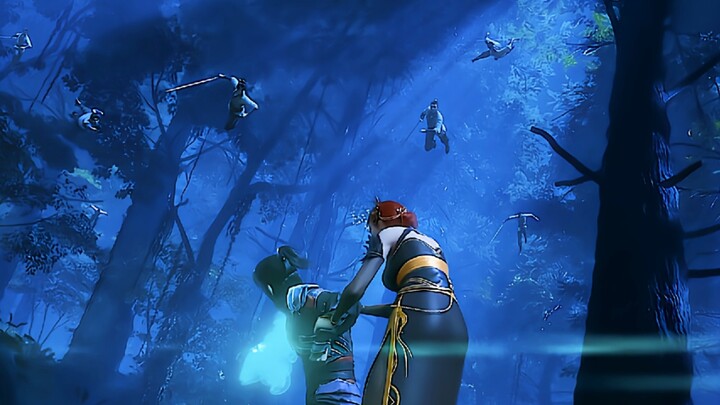 I was completely moved by Ebi and Yafei! "The peak welcomes hypocritical support, and the dusk witne