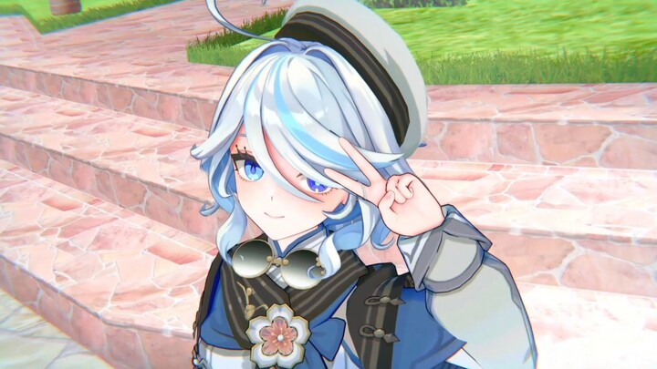 Fu Fu: You can’t recognize me after I changed my clothes?