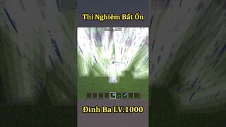Anh Đen Xì Xì Thí Nghiệm Với Đinh Ba Sấm Sét LV 1.000 🤣 #shorts