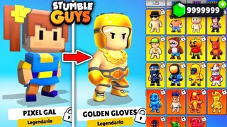 APK MOD STUMBLE GUYS 0.45 HACK - TODO DESBLOQUEADO + NUEVAS SKINS + NUEVO MAPA + GEMAS (SIN ERRORES)