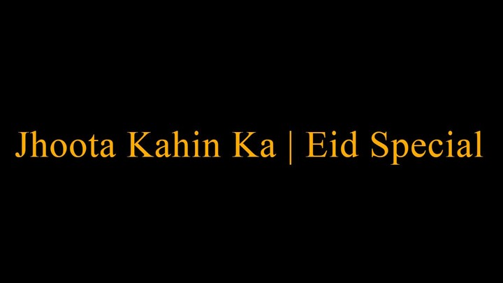 Jhoota Kahin Ka | Eid Special Telefilm | Watch Full Movie link